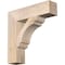 Ekena Millwork Olympic Block Smooth Bracket, Douglas Fir, 5 1/2"W x 24"D x 24"H BKT06X24X24OLY05SDF - alternate 1